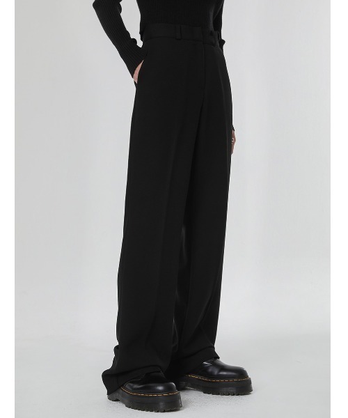 BLACKUP（ブラックアップ）の「[MADE] ドミニクA/Wワイドロングスラックス（スラックス・レディース・チャコール/ブラック・LARGE/MEDIUM/SMALL）」の11枚目の写真