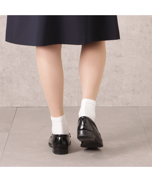 HARUTA（ハルタ）の「【HARUTA】 コインローファー（ローファー・レディース・ブラック/ブラウン・22.0cm/22.5cm/23.0cm/23.5cm/24.0cm/24.5cm/25.0cm/25.5cm）」の8枚目の写真