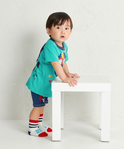 DOUBLE_B(ダブルビー)の「5分丈スパッツ(その他パンツ・キッズ・マルチ/カーキ/インディゴブルー・100cm/90cm/80cm)」の5枚目の写真