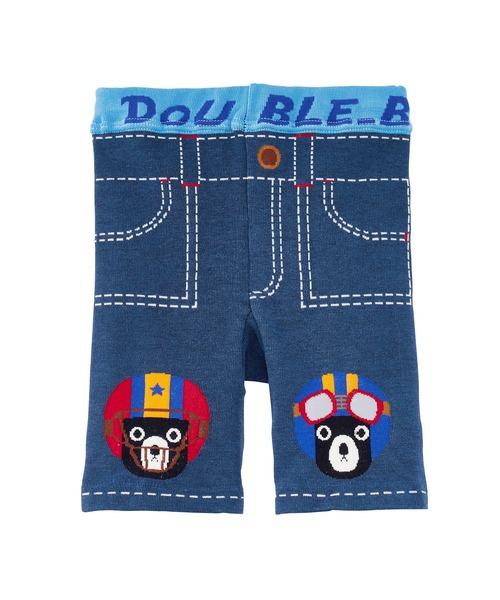 DOUBLE_B(ダブルビー)の「5分丈スパッツ(その他パンツ・キッズ・マルチ/カーキ/インディゴブルー・100cm/90cm/80cm)」の13枚目の写真