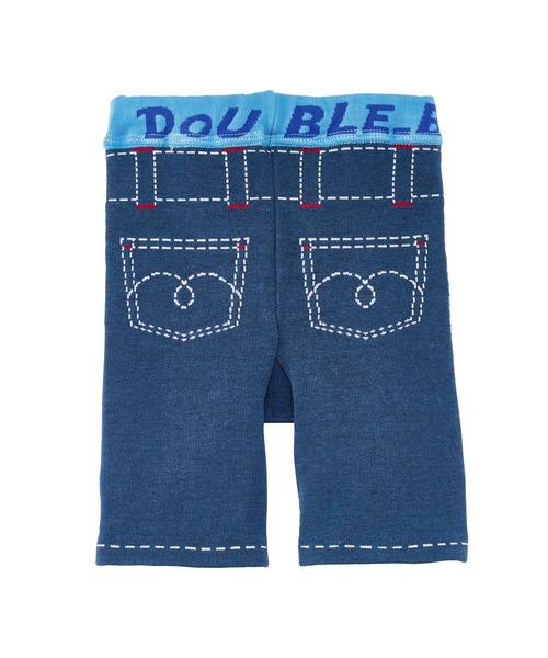 DOUBLE_B(ダブルビー)の「5分丈スパッツ(その他パンツ・キッズ・マルチ/カーキ/インディゴブルー・100cm/90cm/80cm)」の14枚目の写真