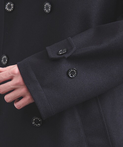 Mackintosh（マッキントッシュ）の「【別注】＜MACKINTOSH＞HUMBIE/メルトン Pコート（ピーコート・メンズ・ネイビー・36/38/40）」の3枚目の写真