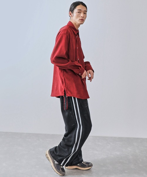 セール】サイドラインスウェットワイドパンツ（その他パンツ）｜JUNRED