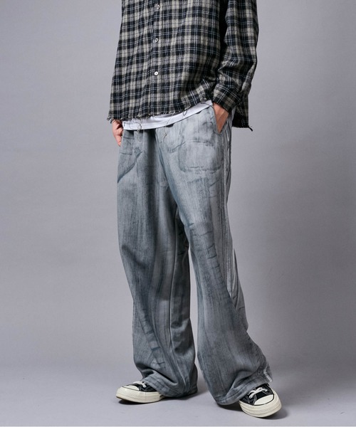 セール】サイドラインスウェットワイドパンツ（その他パンツ）｜JUNRED