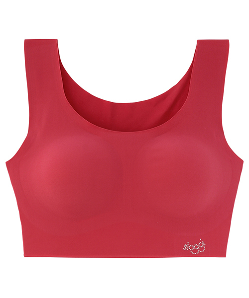 Sloggi(スロギー)の「【お気に入り登録数No.1。締めつけ感ゼロで1日中快適!】スロギーゼロフィール カップ付きハーフトップ【S/M/Lサイズ】sloggi G016 N-Top(ブラジャー・レディース・サーモンピンク/ピンク/パープル/ネイビー/ベージュ/ダークグリーン/グレー/ブラック/シャーベット/カーキ/ブラウン系その他/レモンイエロー/杢グレー/アクア/イエロー/コーラル/レッド/ライトブルー/ピンク系その他/ブルー系その他/オレンジ系その他・M/L/S/LL)」の16枚目の写真