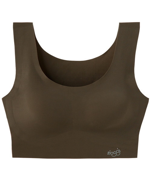 Sloggi(スロギー)の「【お気に入り登録数No.1。締めつけ感ゼロで1日中快適!】スロギーゼロフィール カップ付きハーフトップ【S/M/Lサイズ】sloggi G016 N-Top(ブラジャー・レディース・サーモンピンク/ピンク/パープル/ネイビー/ベージュ/ダークグリーン/グレー/ブラック/シャーベット/カーキ/ブラウン系その他/レモンイエロー/杢グレー/アクア/イエロー/コーラル/レッド/ライトブルー/ピンク系その他/ブルー系その他/オレンジ系その他・M/L/S/LL)」の7枚目の写真