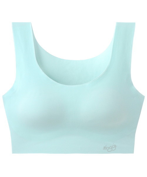 Sloggi(スロギー)の「【お気に入り登録数No.1。締めつけ感ゼロで1日中快適!】スロギーゼロフィール カップ付きハーフトップ【S/M/Lサイズ】sloggi G016 N-Top(ブラジャー・レディース・サーモンピンク/ピンク/パープル/ネイビー/ベージュ/ダークグリーン/グレー/ブラック/シャーベット/カーキ/ブラウン系その他/レモンイエロー/杢グレー/アクア/イエロー/コーラル/レッド/ライトブルー/ピンク系その他/ブルー系その他/オレンジ系その他・M/L/S/LL)」の11枚目の写真