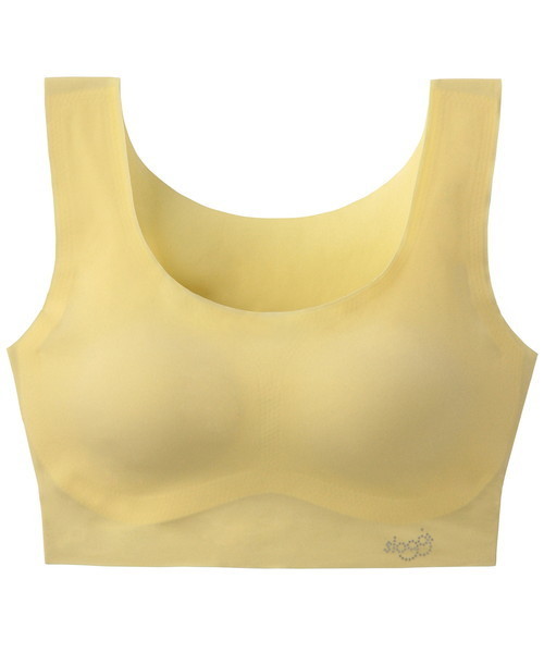 Sloggi(スロギー)の「【お気に入り登録数No.1。締めつけ感ゼロで1日中快適!】スロギーゼロフィール カップ付きハーフトップ【S/M/Lサイズ】sloggi G016 N-Top(ブラジャー・レディース・サーモンピンク/ピンク/パープル/ネイビー/ベージュ/ダークグリーン/グレー/ブラック/シャーベット/カーキ/ブラウン系その他/レモンイエロー/杢グレー/アクア/イエロー/コーラル/レッド/ライトブルー/ピンク系その他/ブルー系その他/オレンジ系その他・M/L/S/LL)」の14枚目の写真