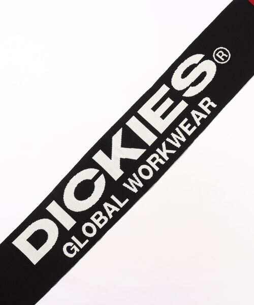 Dickies（ディッキーズ）の「【DICKIES/ディッキーズ】ジャカード3ラインロゴマフラー（マフラー・メンズ・ブルー/ブラック/ブラウン・FREE）」の5枚目の写真