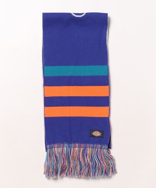 Dickies（ディッキーズ）の「【DICKIES/ディッキーズ】ジャカード3ラインロゴマフラー（マフラー・メンズ・ブルー/ブラック/ブラウン・FREE）」の16枚目の写真