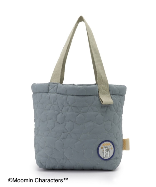 SHOO・LA・RUE（シューラルー）の「【ムーミン】コラボ キルティングランチトートバッグ（トートバッグ・レディース・ライトブルー/グレー/ピンク系・00）」の3枚目の写真