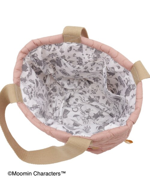 SHOO・LA・RUE（シューラルー）の「【ムーミン】コラボ キルティングランチトートバッグ（トートバッグ・レディース・ライトブルー/グレー/ピンク系・00）」の9枚目の写真