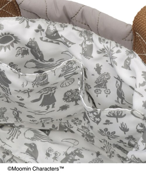 SHOO・LA・RUE（シューラルー）の「【ムーミン】コラボ キルティングランチトートバッグ（トートバッグ・レディース・ライトブルー/グレー/ピンク系・00）」の13枚目の写真