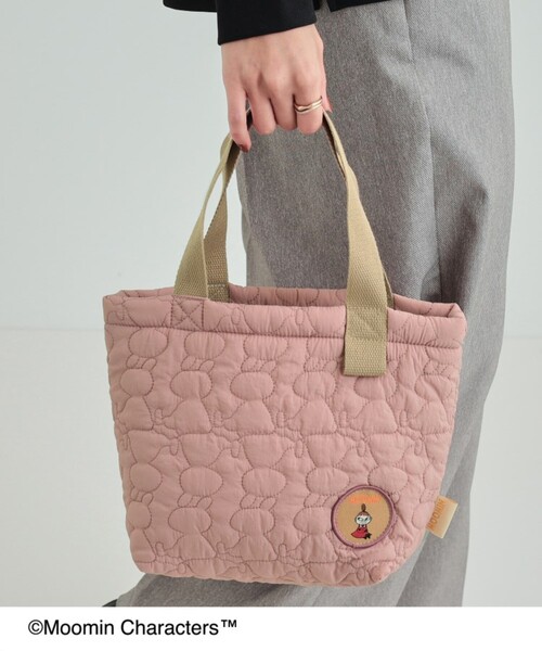 SHOO・LA・RUE（シューラルー）の「【ムーミン】コラボ キルティングランチトートバッグ（トートバッグ・レディース・ライトブルー/グレー/ピンク系・00）」の16枚目の写真