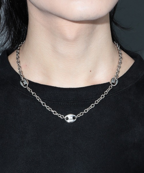 HARE(ハレ)の「【MADE IN JAPAN】モチーフコンビネックレス(HARE)(ネックレス・メンズ・シルバー/シルバー系その他・FREE)」の1枚目の写真