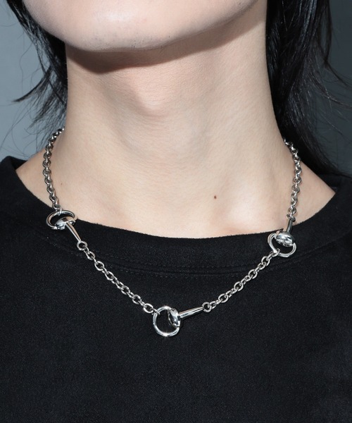 HARE(ハレ)の「【MADE IN JAPAN】モチーフコンビネックレス(HARE)(ネックレス・メンズ・シルバー/シルバー系その他・FREE)」の2枚目の写真