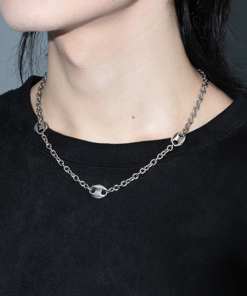 HARE(ハレ)の「【MADE IN JAPAN】モチーフコンビネックレス(HARE)(ネックレス・メンズ・シルバー/シルバー系その他・FREE)」の9枚目の写真