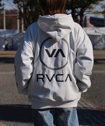 RVCA メンズ REFLECTIVE BAS HD パーカー/ルーカバックプリントプルオーバーパーカー・フーディー