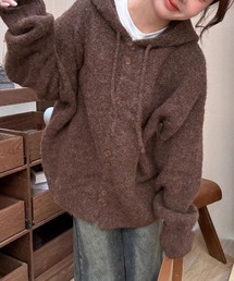 MEMECLE(�����N��)�́y MEMECLE / �����N�� �z2�{�^�� �h���X�g �t�[�h�j�b�g�J�[�f�B�K��(�j�b�g/�Z�[�^�[)