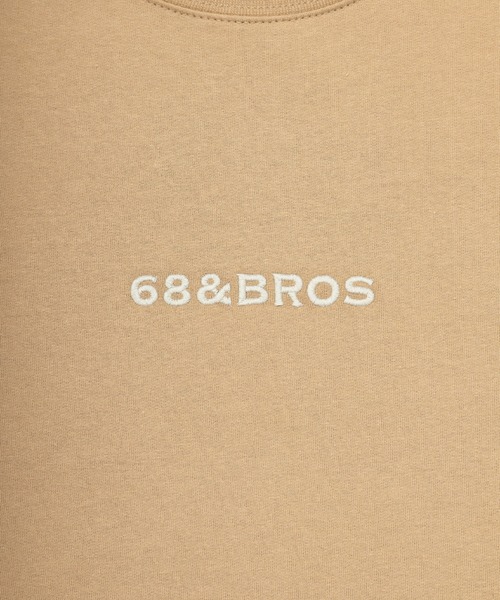 68&brothers（シックスティエイトアンドブラザーズ）の「68&BROTHERS シックスティーエイトアンドブラザーズ / emb "STANDARD" Crew Sweat（スウェット・メンズ・アクア/ヘザーグレー・LARGE/X-LARGE/MEDIUM）」の5枚目の写真