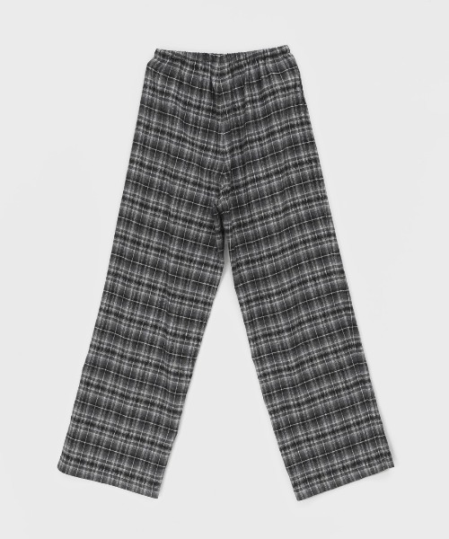 BLACKUP（ブラックアップ）の「[MADE] テプシー起毛チェックバンディングパンツ（その他パンツ・レディース・ブラック/ネイビー・ONESIZE）」の14枚目の写真