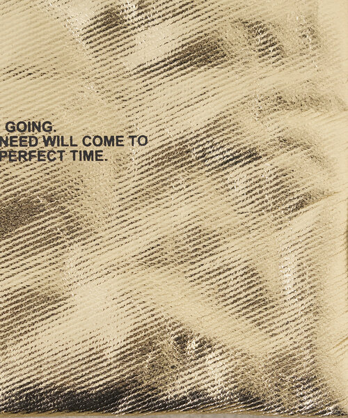 Actually（アクチュアリー）の「キャンバス箔プリントポーチ（ポーチ・レディース・シルバー/ゴールド/ブラック・0）」の15枚目の写真