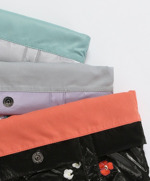 niko and...（ニコアンド）の「オリジナルチャーム付き刺繍トートバッグ（トートバッグ・レディース・パープル/ブラック/グレー・0）」の7枚目の写真