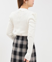 ASTORIA ODIER | ホットフィットバックリボンニット(ニット/セーター)