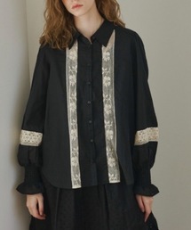 idem | bohemian cotton lace blouse／コットンレースブラウス(シャツ/ブラウス)