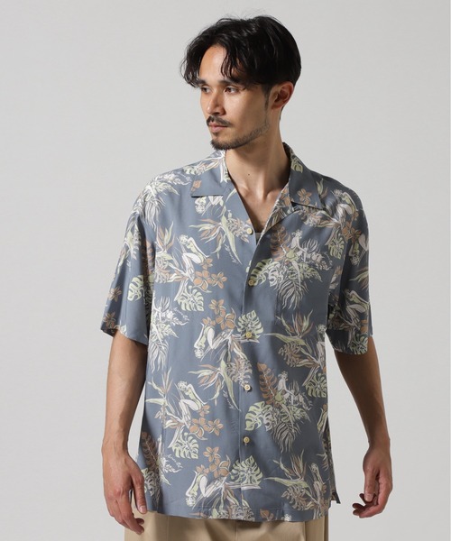 ALOHA SHIRT 'TROPICAL GIRL' / アロハシャツ 'トロピカルガール