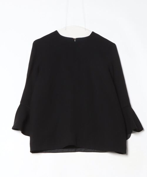 Ballsey ブラック バルーンスリーブ シャツ Ballsey ブラック バルーンスリーブ シャツ （パナマラミー