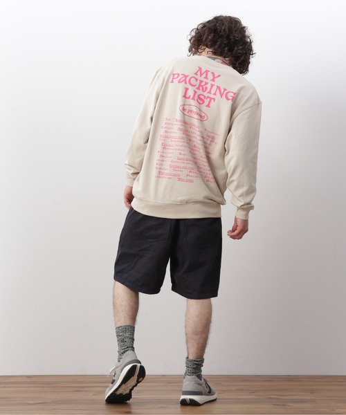 MANASTASH(マナスタッシュ)の「MANASTASH/マナスタッシュ CREW SWEAT BE PREPARED クルースウェット ビープリペア(スウェット・メンズ・その他3/その他5/パープル・L/M/S/XL)」の7枚目の写真