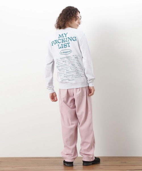 MANASTASH(マナスタッシュ)の「MANASTASH/マナスタッシュ CREW SWEAT BE PREPARED クルースウェット ビープリペア(スウェット・メンズ・その他3/その他5/パープル・L/M/S/XL)」の13枚目の写真