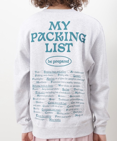 MANASTASH(マナスタッシュ)の「MANASTASH/マナスタッシュ CREW SWEAT BE PREPARED クルースウェット ビープリペア(スウェット・メンズ・その他3/その他5/パープル・L/M/S/XL)」の19枚目の写真