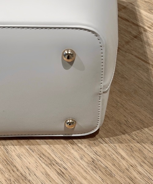 mellowneon（メロウネオン）の「2wayA4ロゴベルトバッグ（トートバッグ・レディース・アイボリー/ブラック/ブラウン・FREE）」の22枚目の写真