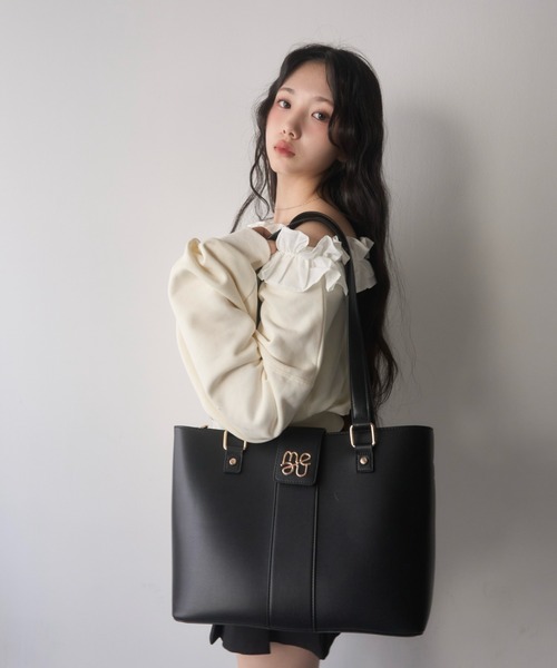 2wayA4ロゴベルトバッグ（トートバッグ）｜mellowneon（メロウネオン