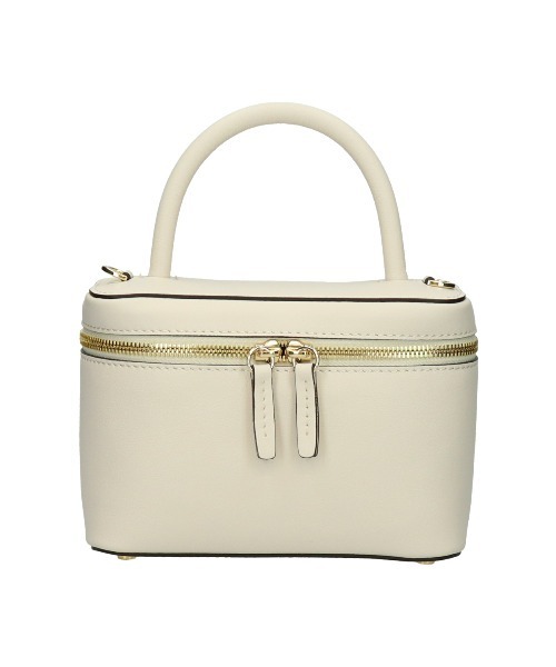 LORISTELLA(ロリステッラ)の「【LORISTELLA】スクエアシェイプレザーハンドバッグ(Q56507)(ハンドバッグ・レディース・ダークベージュ/アイボリー・ALL)」の18枚目の写真