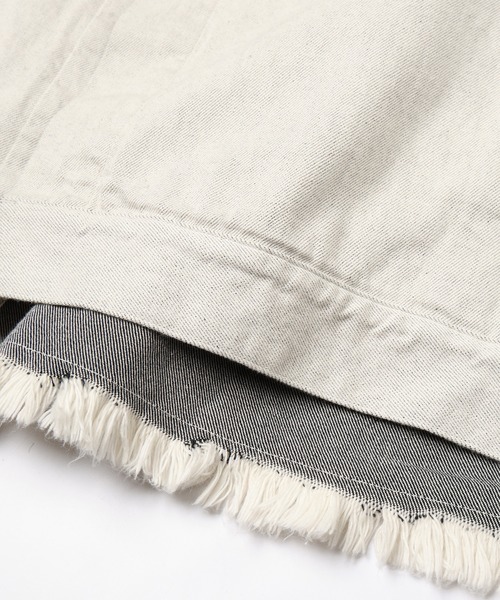 CULLNI（クルニ）の「Bow Tie Denim Jacket（デニムジャケット・メンズ・ネイビー/ダークネイビー/アイボリー/ブラック/ブルー・0/2/1）」の17枚目の写真