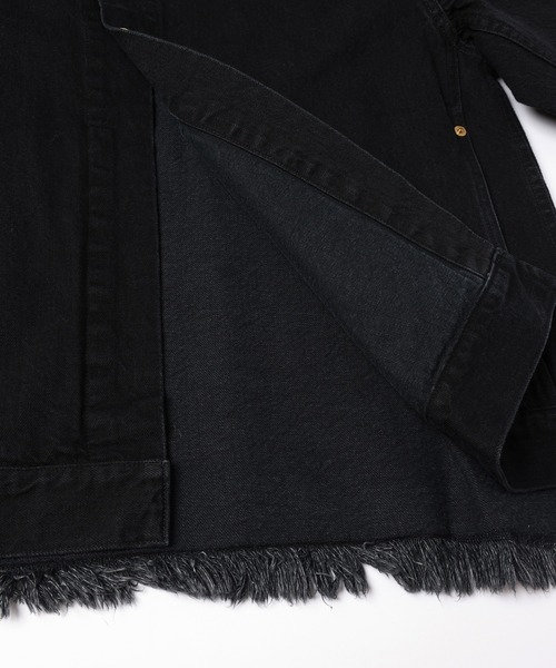 CULLNI（クルニ）の「Bow Tie Denim Jacket（デニムジャケット・メンズ・ネイビー/ダークネイビー/アイボリー/ブラック/ブルー・0/2/1）」の22枚目の写真