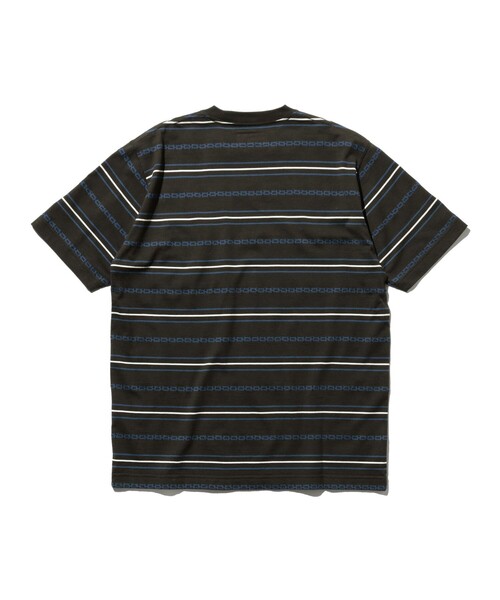 BEAMS PLUS（ビームスプラス）の「ジャカード ストライプ ポケット Tシャツ（Tシャツ/カットソー・メンズ・オリーブ/ブラウン/ベージュ・L/M/XL/S）」の15枚目の写真