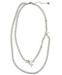 KONVINI（コンビニ）の「【Ammi majus】スパングルチェーンネックレス（ネックレス）」