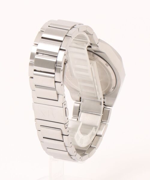 ARMANI EXCHANGE(アルマーニエクスチェンジ)の「アルマーニ・エクスチェンジ 腕時計 メンズ アナログ ステンレス AX4186(アナログ腕時計・メンズ・シルバー・FREE)」の9枚目の写真