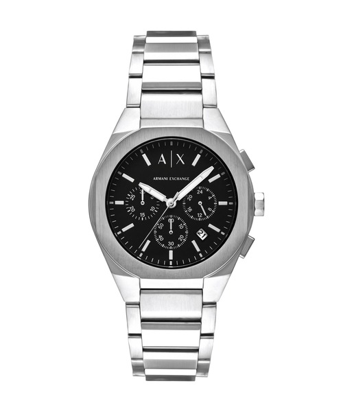 ARMANI EXCHANGE(アルマーニエクスチェンジ)の「アルマーニ・エクスチェンジ 腕時計 メンズ アナログ ステンレス AX4186(アナログ腕時計・メンズ・シルバー・FREE)」の1枚目の写真