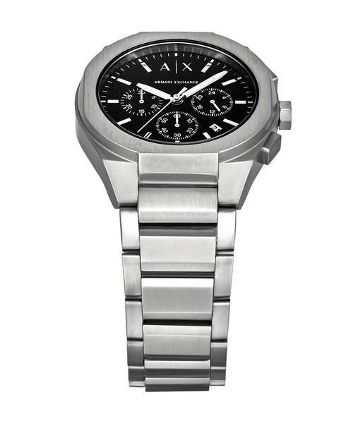 ARMANI EXCHANGE(アルマーニエクスチェンジ)の「アルマーニ・エクスチェンジ 腕時計 メンズ アナログ ステンレス AX4186(アナログ腕時計・メンズ・シルバー・FREE)」の2枚目の写真