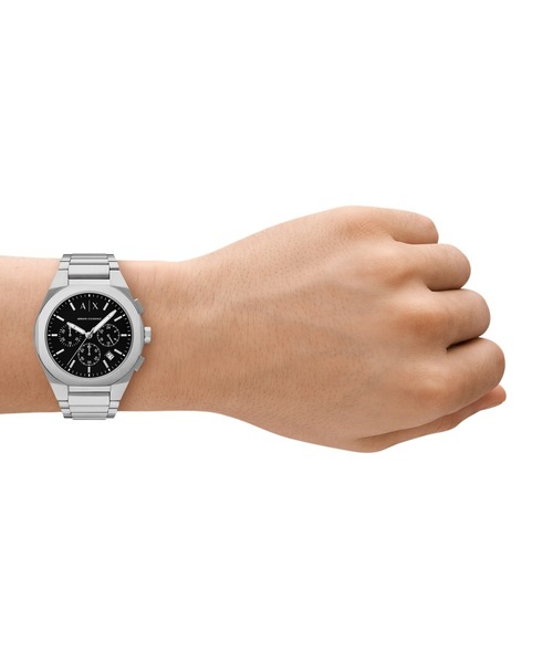 ARMANI EXCHANGE(アルマーニエクスチェンジ)の「アルマーニ・エクスチェンジ 腕時計 メンズ アナログ ステンレス AX4186(アナログ腕時計・メンズ・シルバー・FREE)」の6枚目の写真