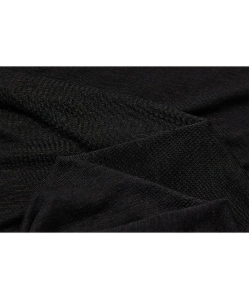 tageechita(タジチタ)の「【tageechita】シアーラウンドネック フィットロングTシャツ(Tシャツ/カットソー・レディース・ブラック/ネイビー・S/M/L)」の12枚目の写真