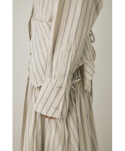 ブラウス シャツ 「M_」「セットアップ対応」STAND COLLAR シャツ レディース セール】【M_】【セットアップ対応】STAND COLLAR シャツ