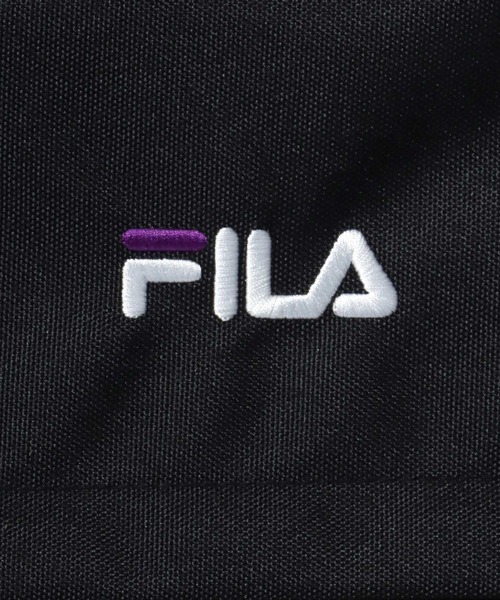 FILA(フィラ)の「FILA(フィラ)クリアポーチ付バックパック/リュックサック メンズ レディース ユニセックス/スクールバッグ(バックパック/リュック・レディース・ブラック/ブラック×パープル/ブラック×ブルー・FREE)」の9枚目の写真