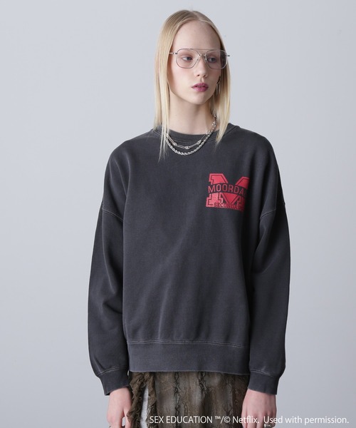 トレーナー スウェット Netflix Series ‘SEX EDUCATION’ × ROSE BUD/MOORDALE PRINT PULLOV Netflix Series 'SEX EDUCATION' × ROSE BUD/MOORDALE PRINT