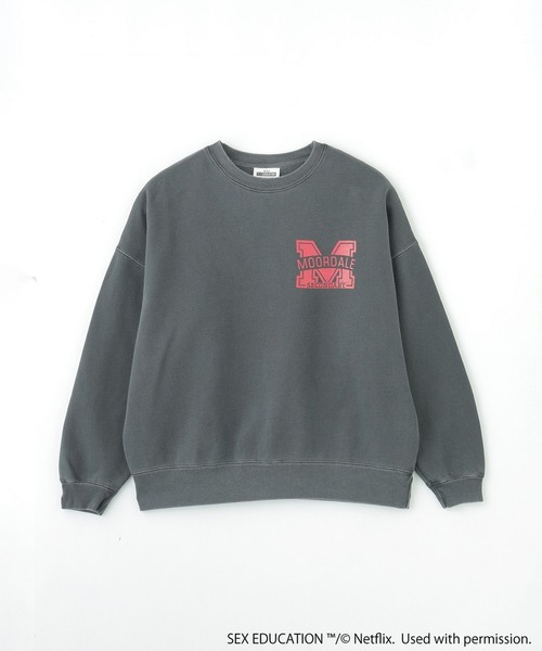 トレーナー スウェット Netflix Series ‘SEX EDUCATION’ × ROSE BUD/MOORDALE PRINT PULLOV Netflix Series 'SEX EDUCATION' × ROSE BUD/MOORDALE PRINT